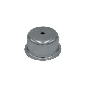 EMPI Wheel Bearing Dust Cap, Left Front with Speedo Hole, Outer Fit