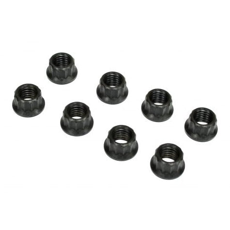 EMPI Black 12 Point 8mm Engine Nuts - T Dubs V Dubs