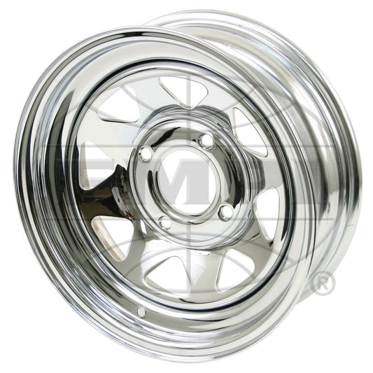 EMPI Chrome 4 Lug Wheels - T Dubs V Dubs