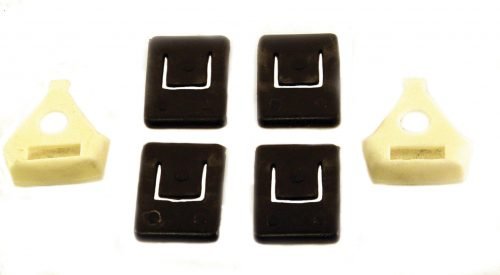 EMPI Guide Piece Kit (6 pcs. Set), Seat Rails, Type 1 73-79 - T Dubs V Dubs