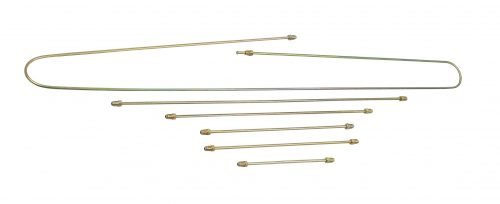 EMPI Steel Brake Line Kit Type 1 67-68 (6 Pieces) - T Dubs V Dubs