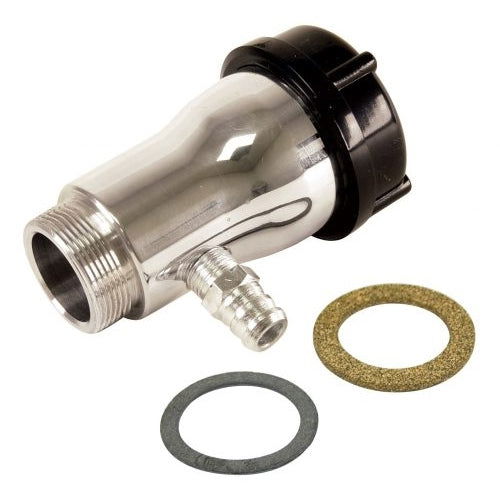 EMPI Vented Oil Filler Tube - Polished with Plastic Cap - T Dubs V Dubs