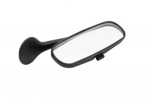 EMPI Rear View Mirror, Day/Night, Type 1 Sedan, 68-77, Metal Coated with Black Plastic - T Dubs V Dubs