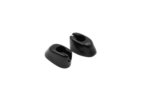 Sun Visor Clips, Type 1, 65-67, Type 2, 68-79, Black, Pair - T Dubs V Dubs